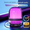 Wireless Bluetooth Speaker M9 with RGB Lighting and Subwoofer for Car and Outdoor Use