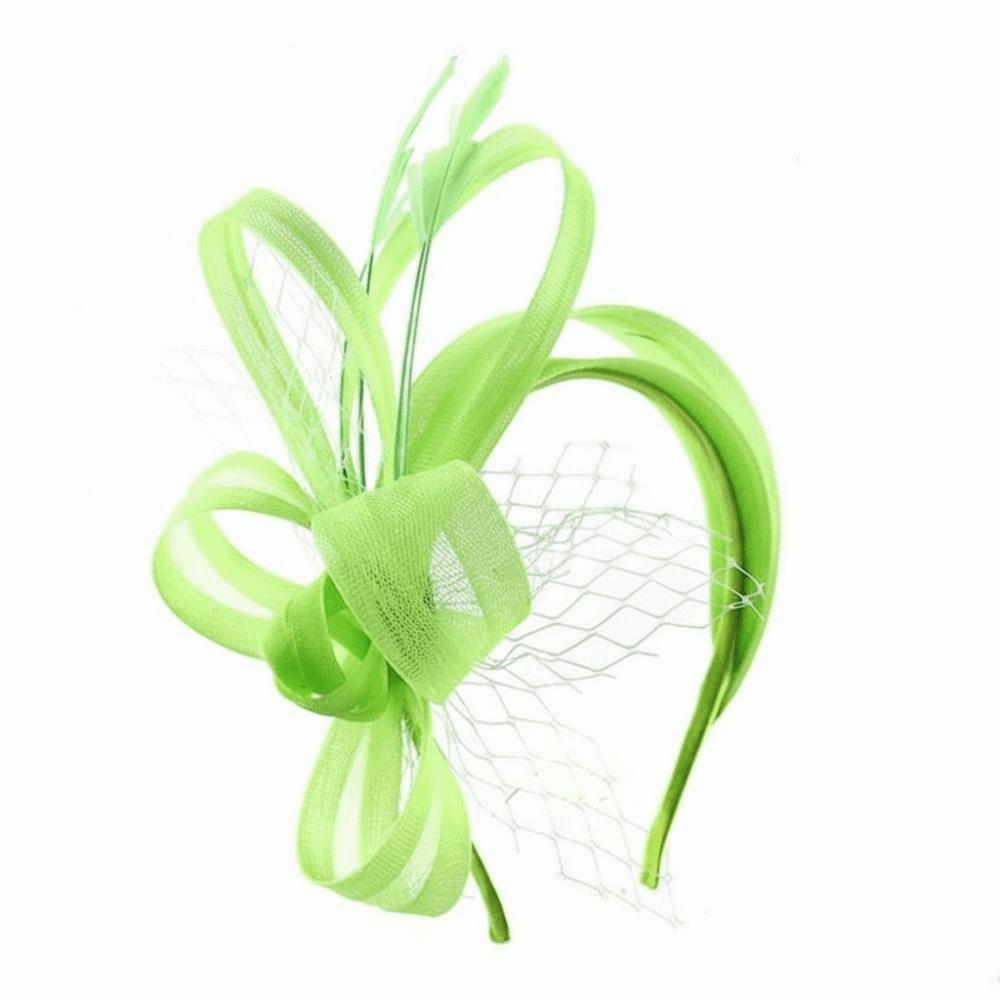 Haarschmuck Feder Netz Stirnband Einfarbige Vintage Elegante Fascinator Haarreif Kopfbedeckung Kreativ