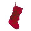 Christmas Stocking Decorations Velvet Stockings with Decorative Bow, Large Xmas Hanging Stylish Indoor Festival Supplies Socks for Fireplace, Mantel,