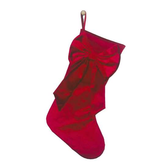 Christmas Stocking Decorations Velvet Stockings with Decorative Bow, Large Xmas Hanging Stylish Indoor Festival Supplies Socks for Fireplace, Mantel,