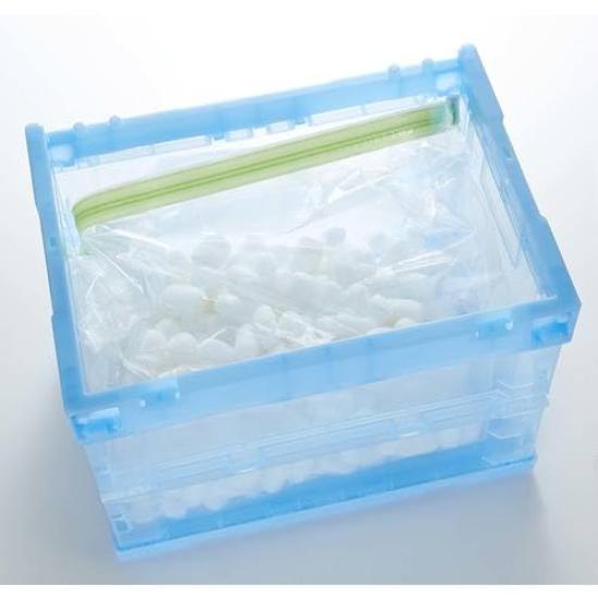 TRUSCO KTI50L 50L Container Inner Sealed Zipper Pack of 820mm Wide x 500mm Deep x 320mm Deep Bags, 5,