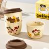 Puppy Coffee Cup Ceramic Hand Holding Cup Female Breasts Cute Small Cup Mini Portable Couple Latte Cup