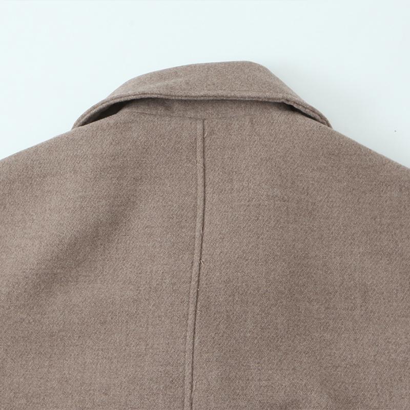 Spring Autumn Women Solid Double Breasted Trench Jackets Vintage Lapel Neck Long Sleeves Female Lady Outfits