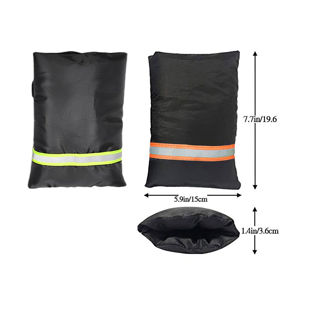 Oxford Cloth Water Faucet Protection Freeze Cover Reflective Strips Spigot Antifreeze Winter Outdoor Home Garden