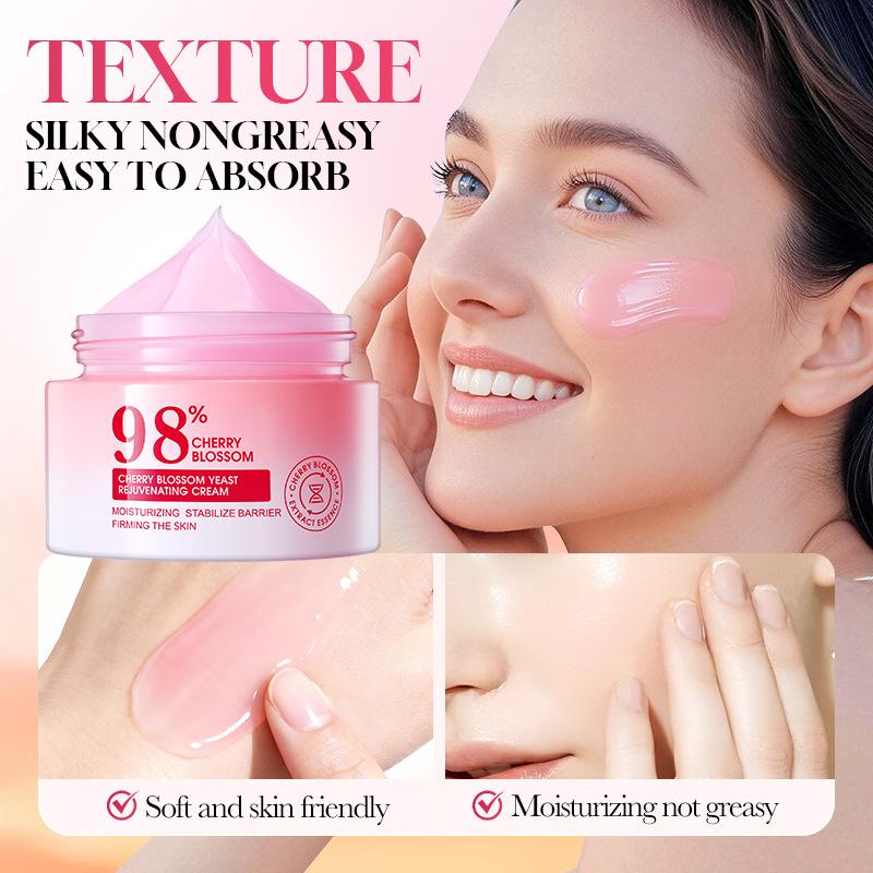 BIOAQUA Sakura Face Cream Moisturizing Whitening Anti-Aging Anti Wrinkles Hydrating Facial Cream Face Skin Care Products