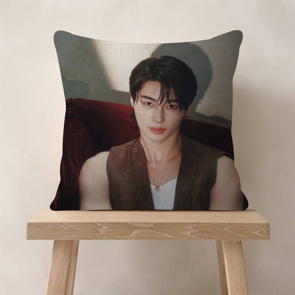 Korean Celebrity Byeon Wooseok   Cushion Cover Decorative Pillow Sofa Home Decor case pillow cases