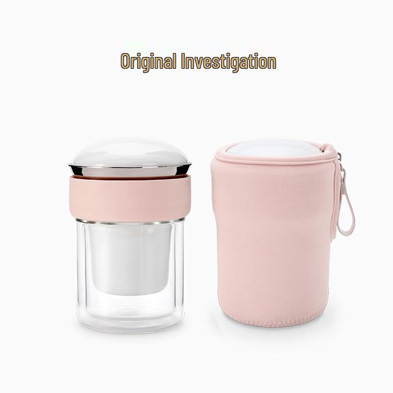 

Portable Glass Travel Tea Set