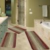 1PC Blod Stripees Pattern Kitchen Rug Non-Slip Door Mat Pop design Bathroom Rug Bath Mat Carpet for Home Sink Laundry Decor