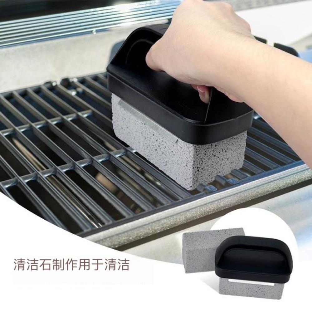 Special for barbecue cleaning brush, cleaning shovel, cleaning stone scouring cloth multi-functional combination decontamination cleaning utensils