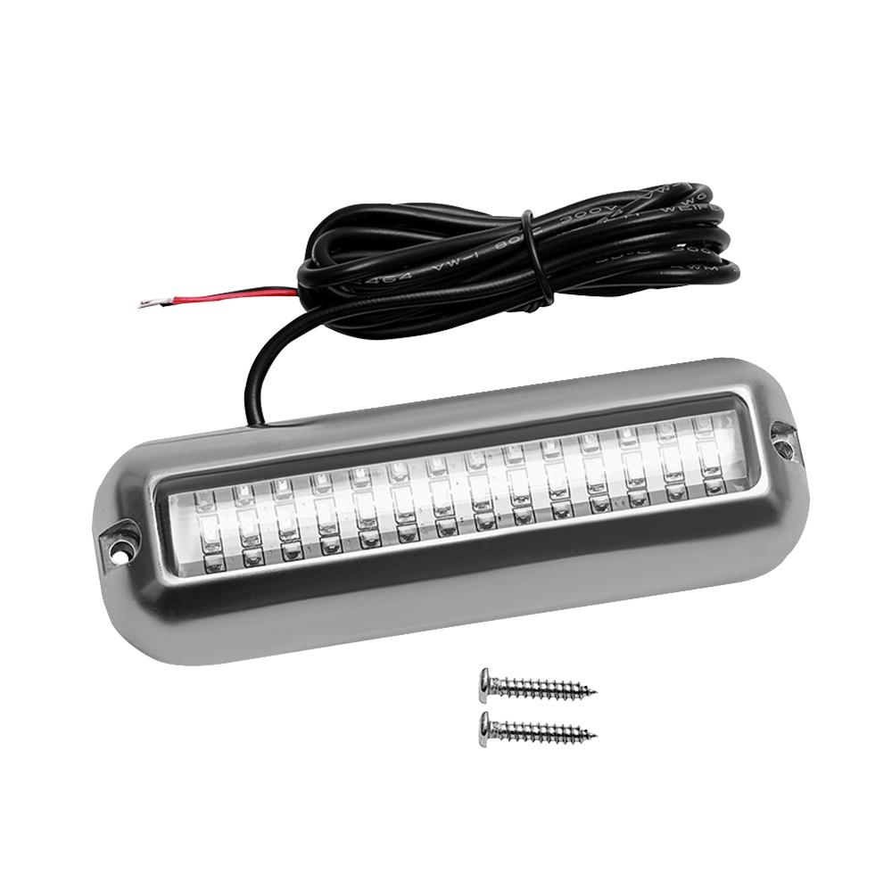 1-4Pcs 42LED Yacht Underwater Light Stainless Steel Marine Navigation Light IP68 Waterproof Marine Boat Lamp Yacht Accessories