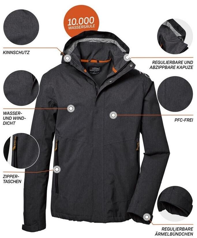 Jacket Killtec Outdoorjacke KOS MN JCKT Anthracite