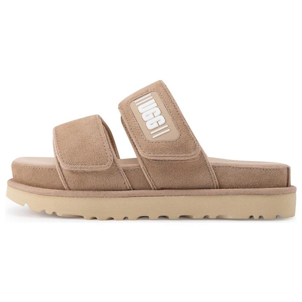 UGG Comfortable Thick Sole Fashion Sandals Women sandals Light-Gray-Brown 1129210-DRI
