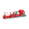 Christmas Train Toys Set Miniature Color Cartoon Christmas Train Model for Kids Boys GirlsC