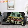 50 Year Old Vintage 1972 Edition 50Th Bday Ultra-Soft Blanket Quilt Winter Sofa Cover Bed Covers