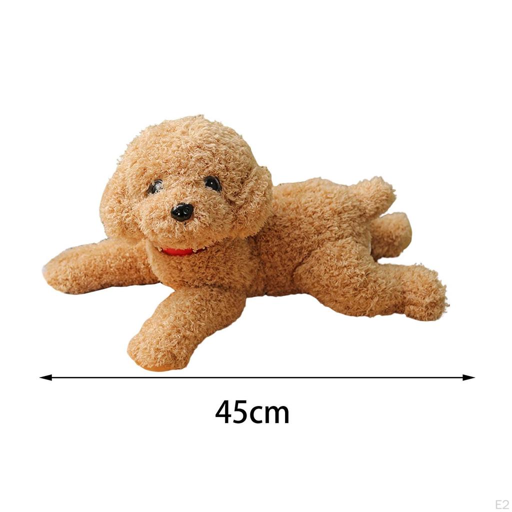 Doggy Stuffed Animal Toy Plush Toys Realistic Huggable Early Education Soft Animals for
