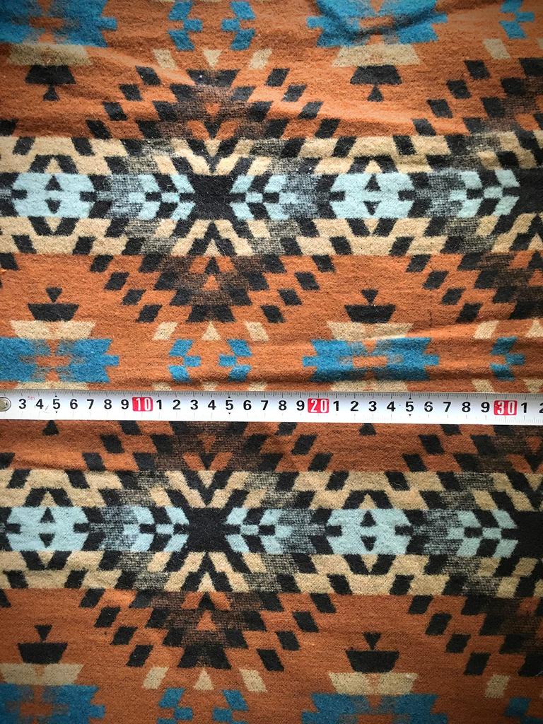 Heavyweight jacquard fabric with Ortega and Native American Perfect for repurposing denim interior and handmade projects patterns. scraps, decor,