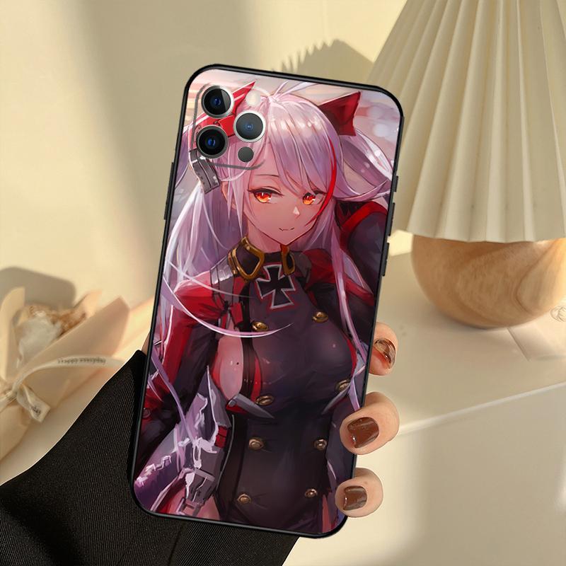 Azur Lane Prinz Eugen Case For iPhone 11 12 13 14 15 16 Pro Max Cover For iPhone 13 12 Mini XR X XS Max Plus