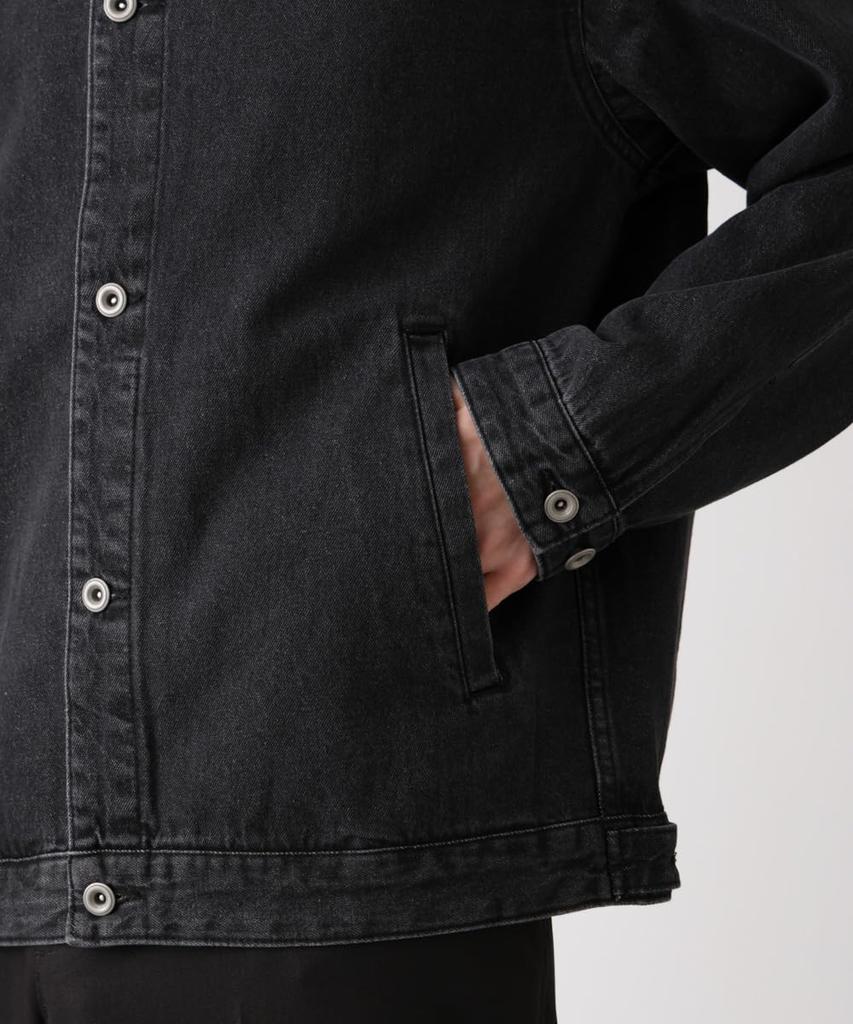 Nano Universe Denim Size Men's Blouson, M, 034, Ecru, 672-5112206