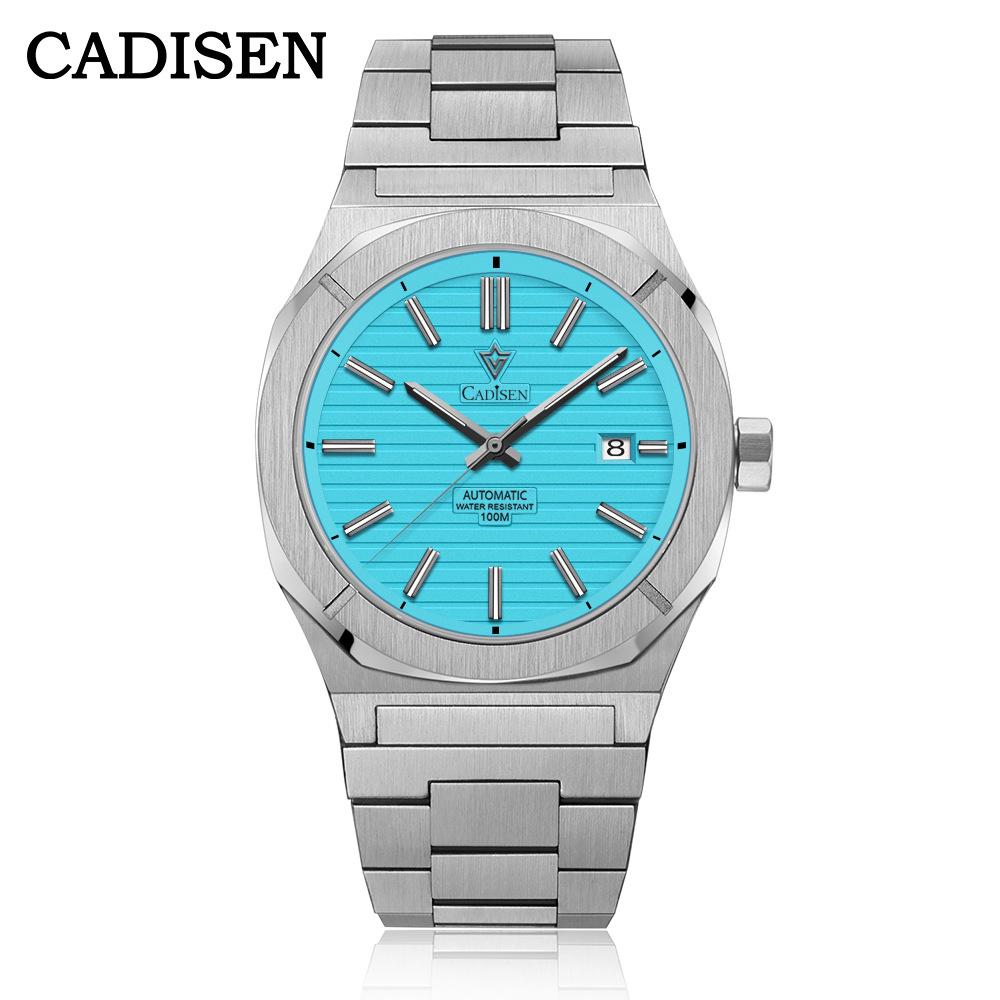 Cadisen Men's Automatic Mechanical Watch with Japan 8215 Movement - Fashion Business Design