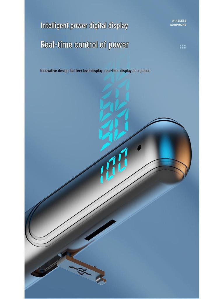2025 Kabellose Bluetooth-Nackenbügelkopfhörer mit extrem langer Akkulaufzeit zum Laufen (Kompatibel mit Huawei & Apple)