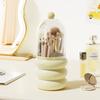 1pc Multifunctional Cosmetic Brush Storage Box - Dust-Proof Makeup Storage Container