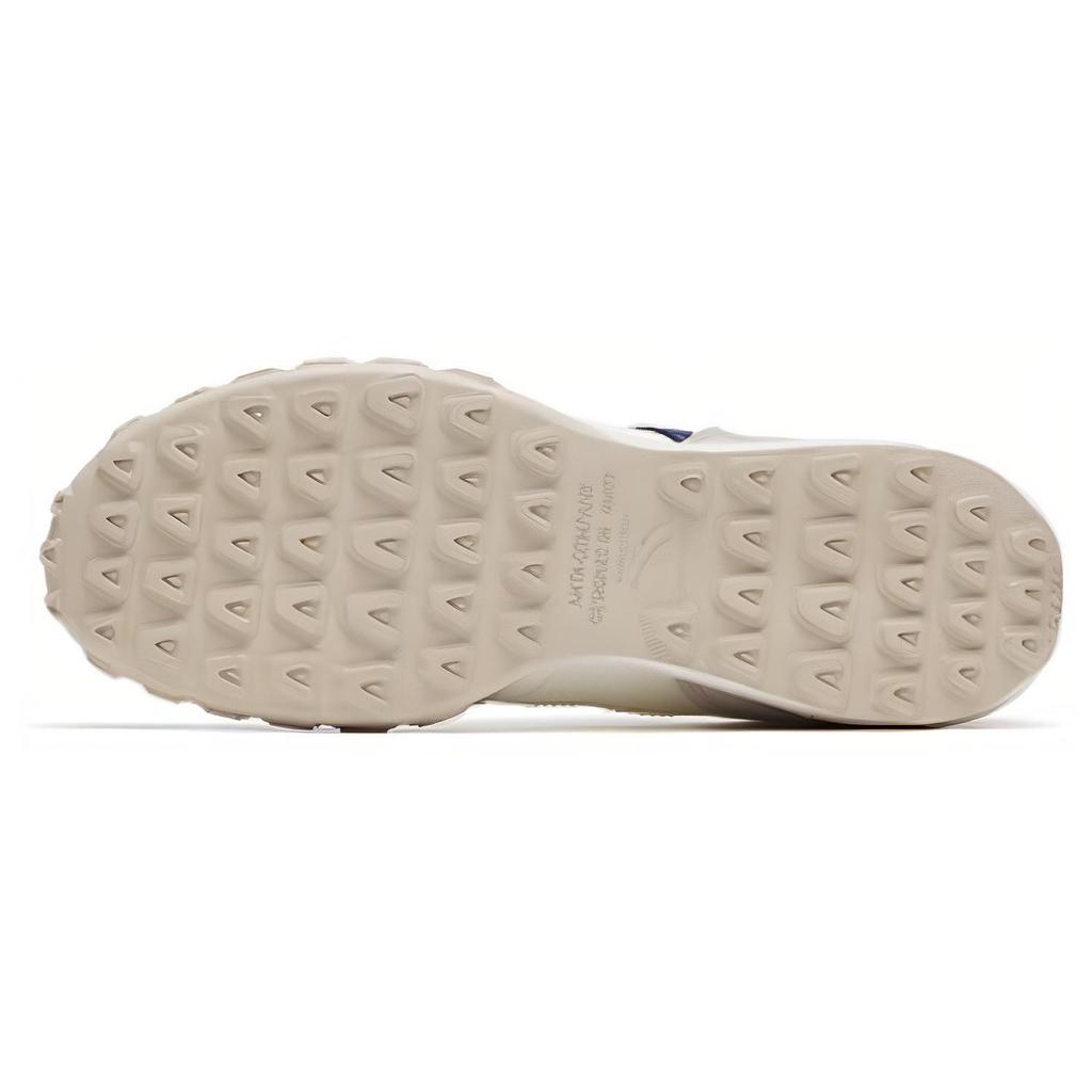 Anta 90s Heritage Synthetic Leather Comfortable Durable Shock Absorption Non-Slip Low-Top Casual Sports Shoes Men Sneakers White Gray Blue 112318892-1