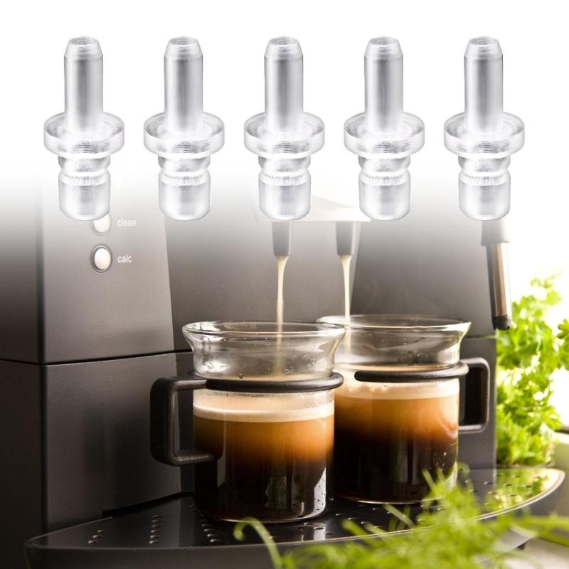 10 Pack Heat Resistant Plastic Fitting for Cappuccino Milk Suction Hoses in Home Coffee Makers Ensuring Durability