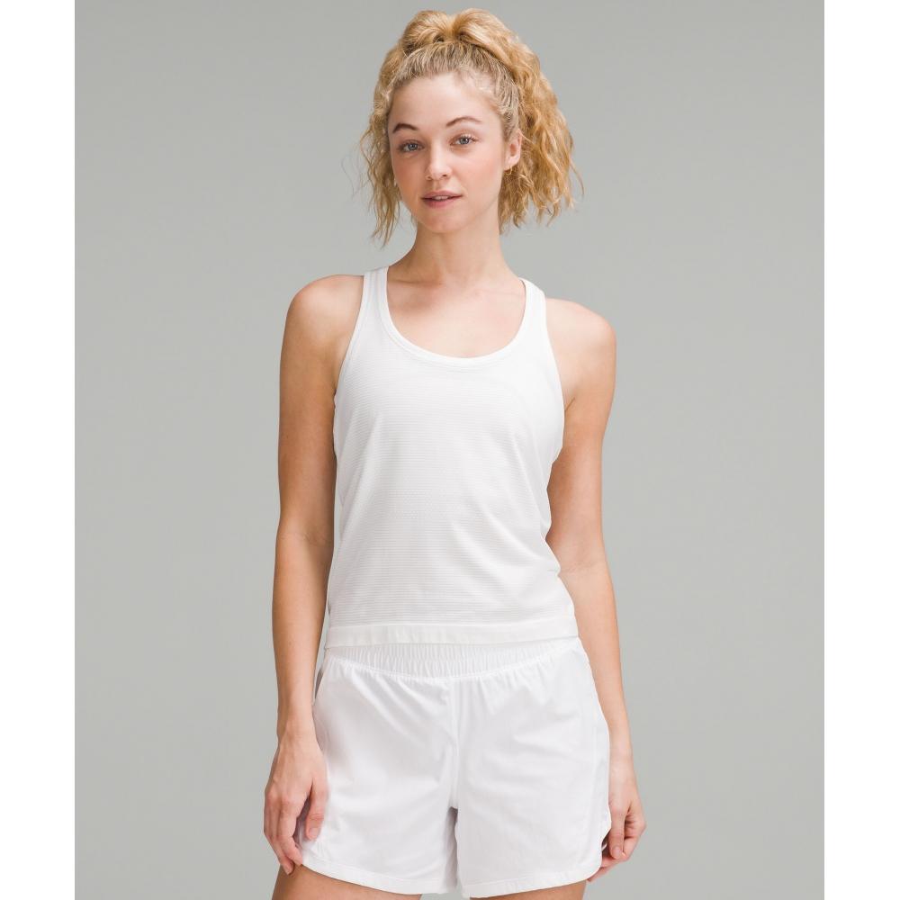 

Lululemon Swiftly Tech Racerback Tank Top 2.0 Waist Length White White 8