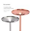 304 Stainless Steel Martini Cocktail Glass High Base WineWine Glass Metal Bar KTV Champagne