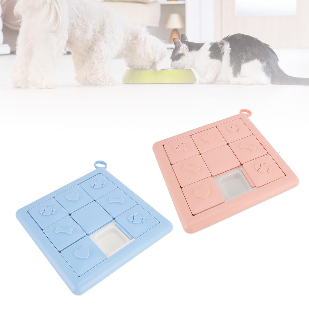 Dog Slow Feeder Bowl Puzzle Toy Educational Interactive Stress Relief Dog Training Food Puzzle Feede