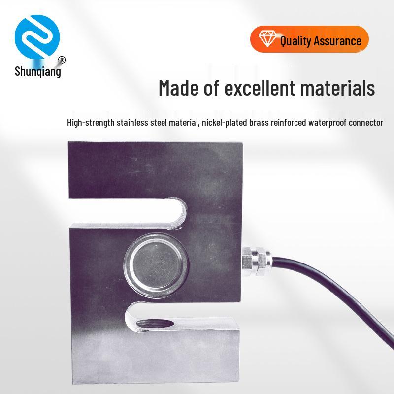 Shunqiang High-Precision S-Type Bidirectional Tension & Compression Sensor Module for Hopper Scales
