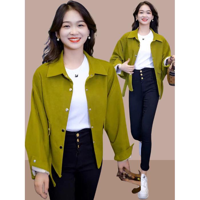 Women's 2025 Spring/Autumn High-End Loose Bat Sleeve Cardigan Top