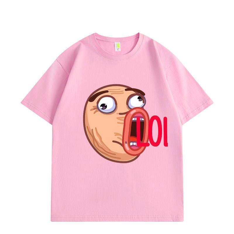 30 Classic Memes Animated Emotes T-shirt High Quality Fashion Oversized T Shirts Men Women Cotton Short Sleeve T-shirts