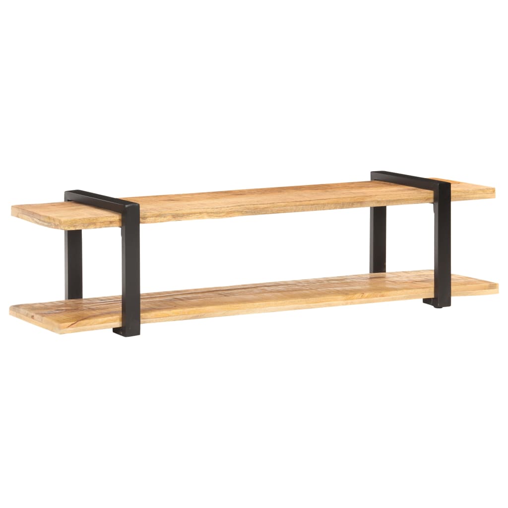 TV Cabinet 160x40x40 cm Rough Mango Solid Wood