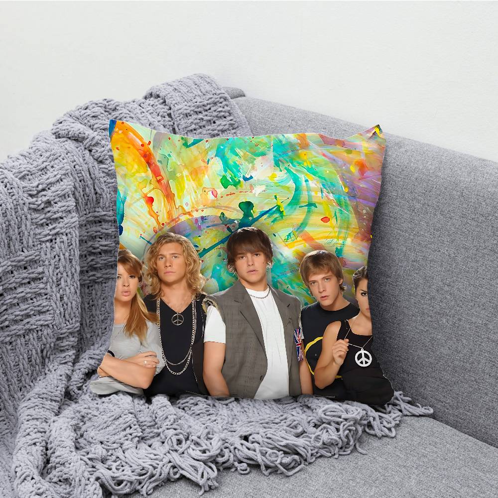 C-Casi A-Angeles Pillow Case For Sofa Decor Car Office Room Printing Cushion Cover Decorations and Protector 30cmx30cm