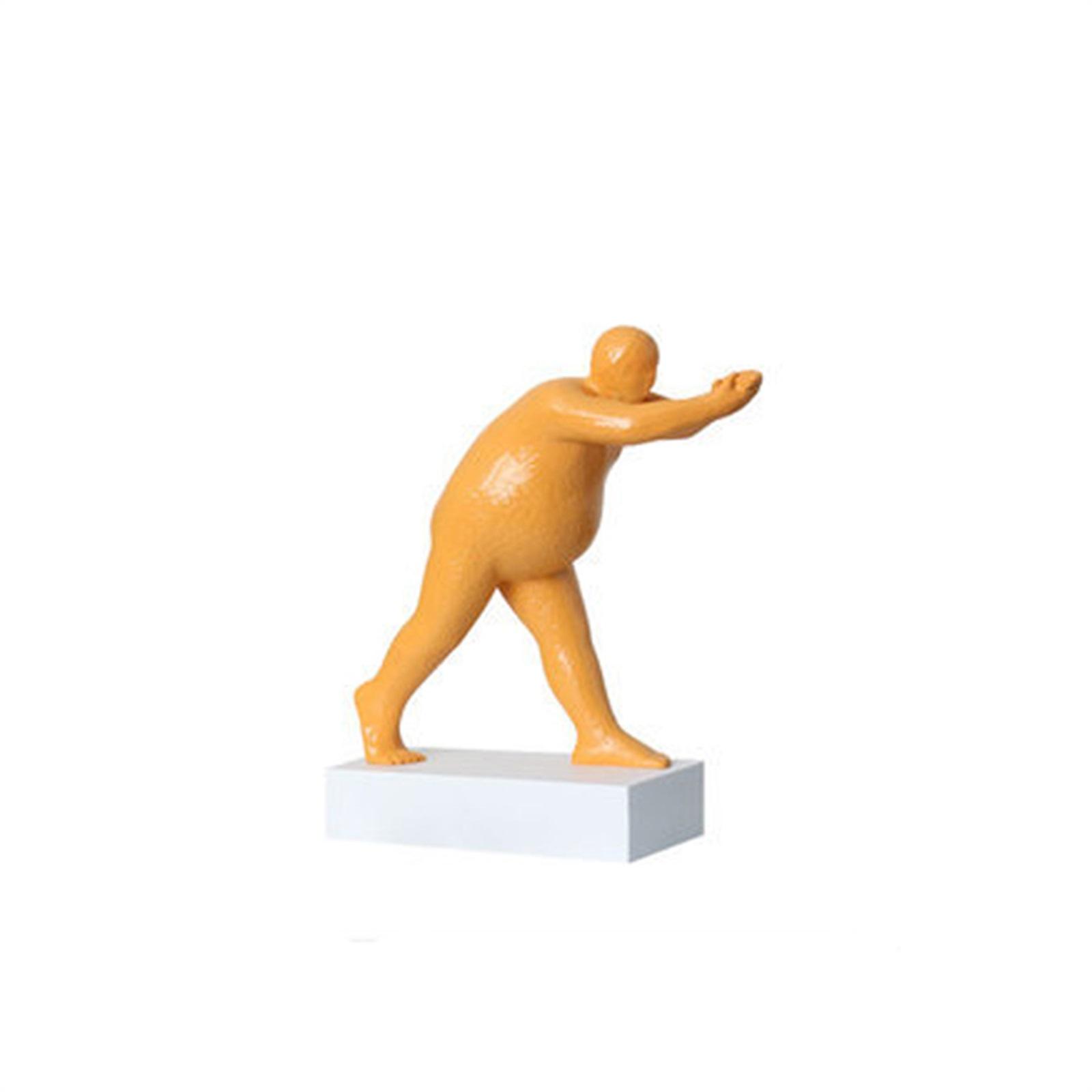 

Вдохновляющие фигурки для самоскульптурирования, Предметы интерьера, Модели для отелей, Предметы искусства для мягкого декора One Size шафрановый