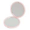 Travel Makeup Mirror Foldable Design With Double Side Glass Reflection Portable Handheld Round Cosmetic Mirror Gift