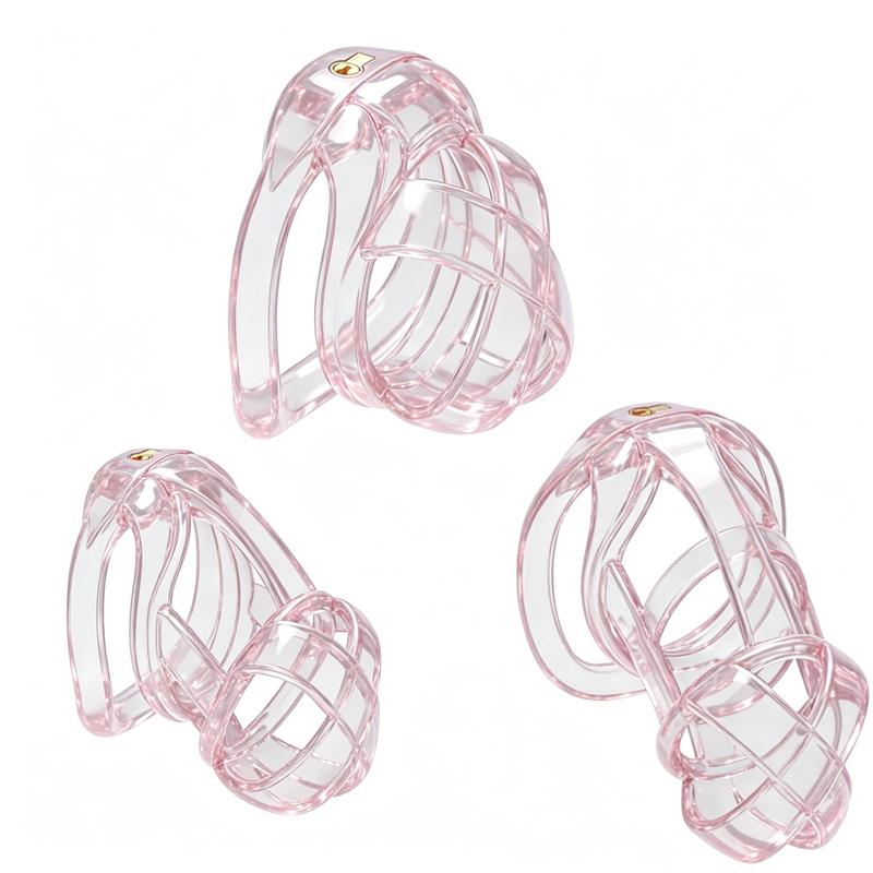 2026 NEW Mini Mamba Male Chastity Device X Style Cock Cage Mini Lock with 4 Penis Rings Bondage Fetish Adult Sex Toy for Men Gay