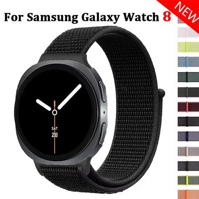 Nylon Sports Strap For Samsung Galaxy Watch 8 Classic 46mm Smartwatch Accessories Wristband Bracelet Galaxy Watch 8 40/44mm Band