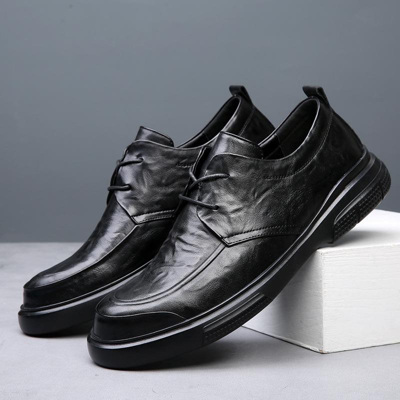 Herren Bequeme Freizeitkleiderschuhe Marke Lederschuh Top Qualität Fahrmokassin Herren Luxusmarke Ballerinas Bootsschuhe