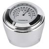 Motorcycle Thermometer, 1in 7/8in Handlebar Mount Thermometer ‑20℃ ‑ 50℃ Measuring Dial Weatherproof for Motorcycle(White)