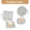 Home Decors Candlestick Epoxy Moulds Resin Art Candlestick Silicone Mould Candle Hodler Mold for Party Decorations