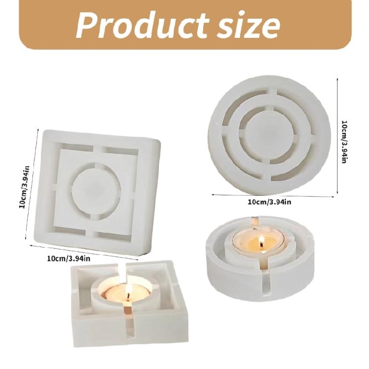 Home Decors Candlestick Epoxy Moulds Resin Art Candlestick Silicone Mould Candle Hodler Mold for Party Decorations