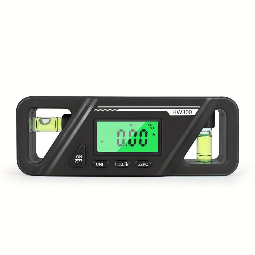 Digitaler Winkelmesser mit LCD-Hintergrundbeleuchtung, Tragbarer digitaler Neigungsmesser, Neigungsumrechnung und hochpräzises Winkelmesswerkzeug
