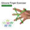 Hand Gripper Silicone Finger Expander Exercise Hand Grip Wrist Strength Trainer Finger Exerciser Resistance Bands