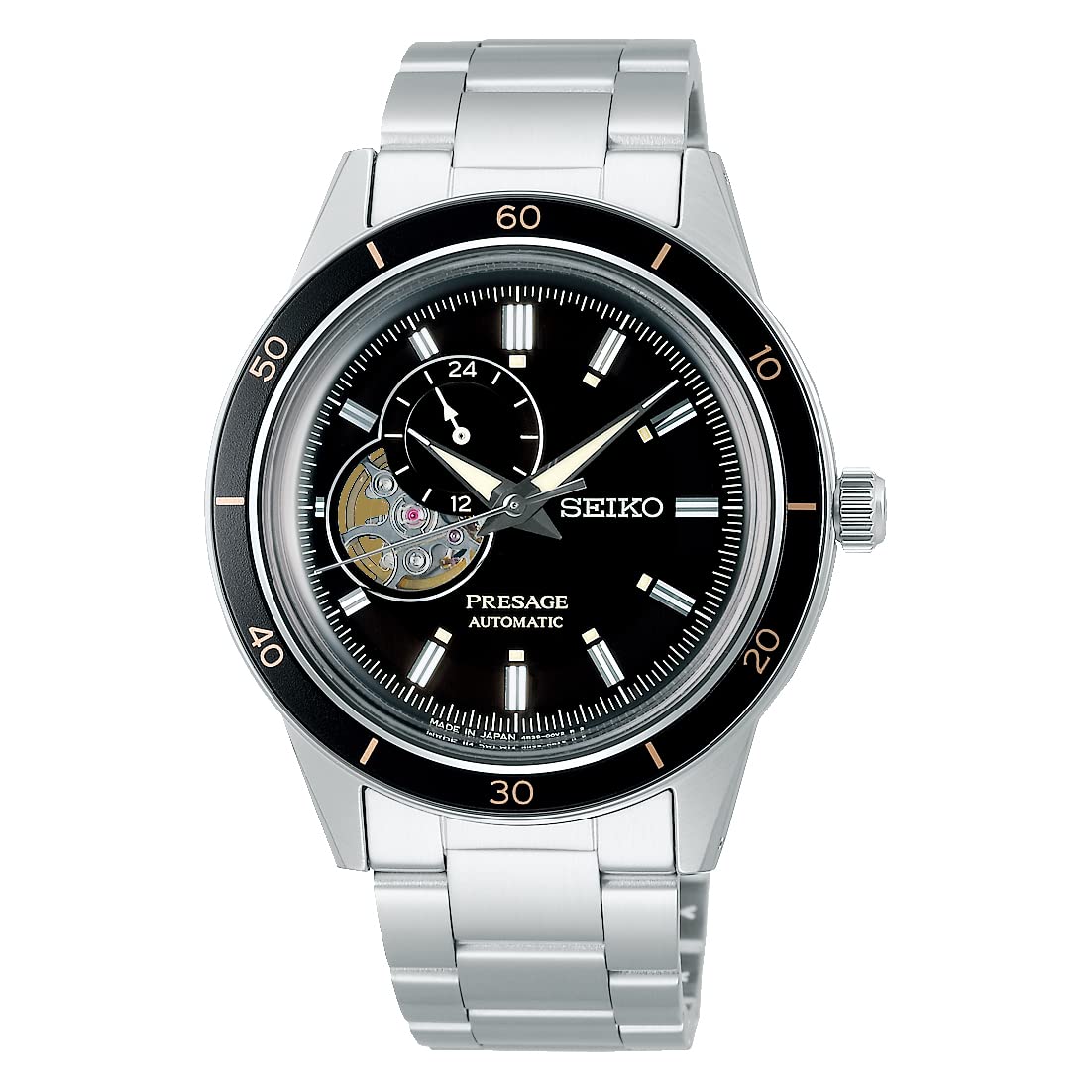 

Seiko Presage Style Автоматичний SSA425 Зроблено в Японії Закордонна модель Чоловічий годинник 60-х років, [Вживаний]