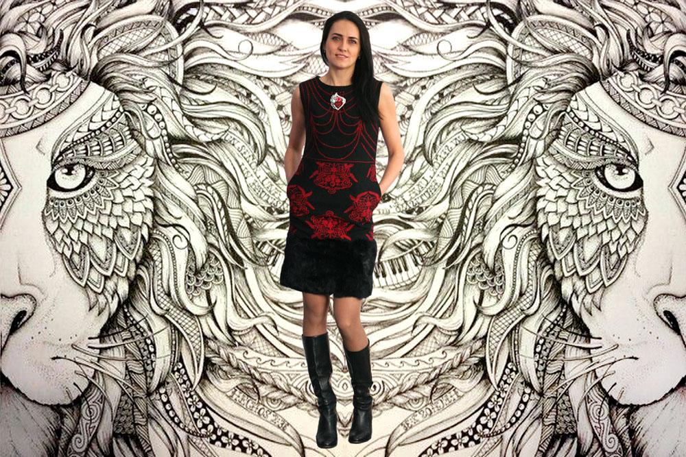 Kit de bordado com miçangas para decoração em tela de arte natural Abris Art Patterncanvas