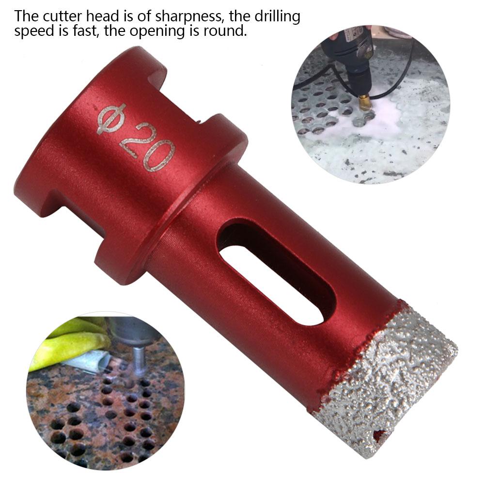 2Pcs Hole Saws Bits Female Thread Angle Grinder Accessories for Marble