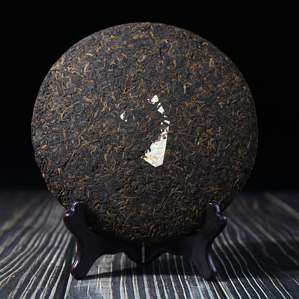 Shuang Tian 2014 Pu Erh "Menghai Puer" moden te Puer 400 g