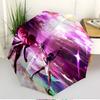 KPop Demon Hunters Print Automatic Open Close Umbrella, Portable Foldable Umbrella, for Outdoor Commute Camping Trip, Ideal Birthday Gift